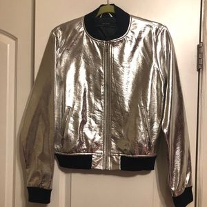 Zara metallic jacket